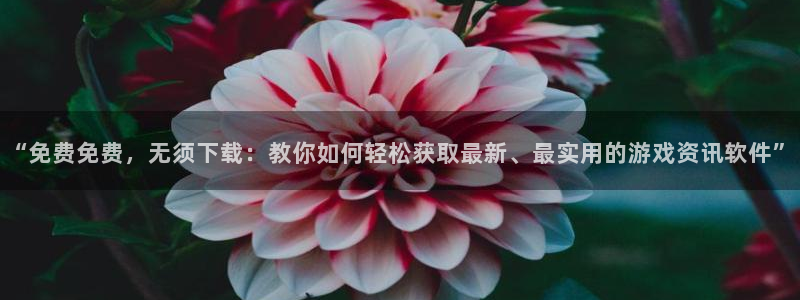 多彩娱乐科技：“免费免费，无须下载：教你如何轻松获取最新、最